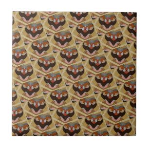 Abstract Style Spanish Tile