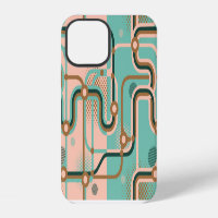 Abstract subway map, dual patterns.