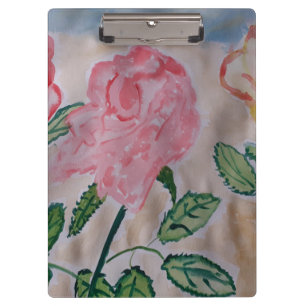 Abstract Summer Roses  Clipboard