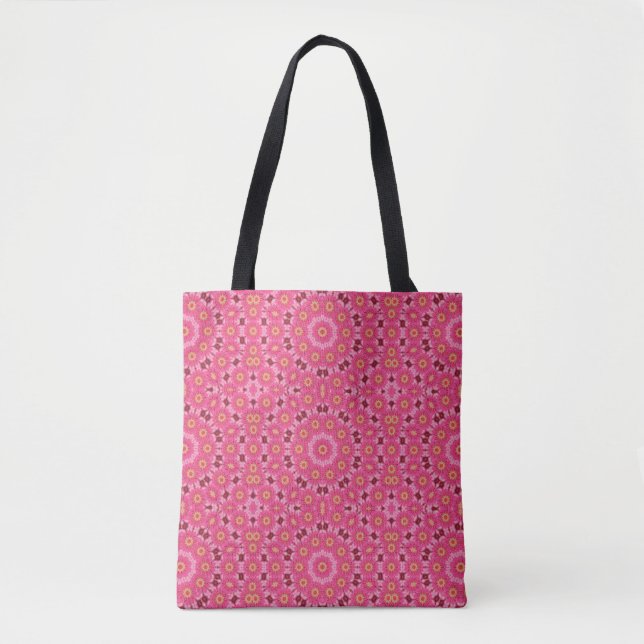 Abstract summer tote bag (Front)