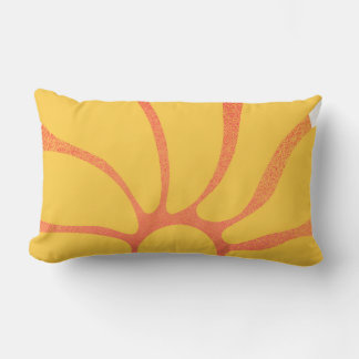 Abstract Sun Art Lumbar Pillow