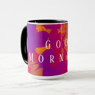 Abstract Sun Shines through Leaves Mug