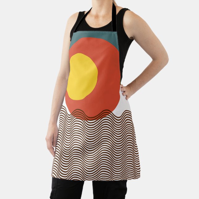 Abstract Sundown  Apron (Insitu)