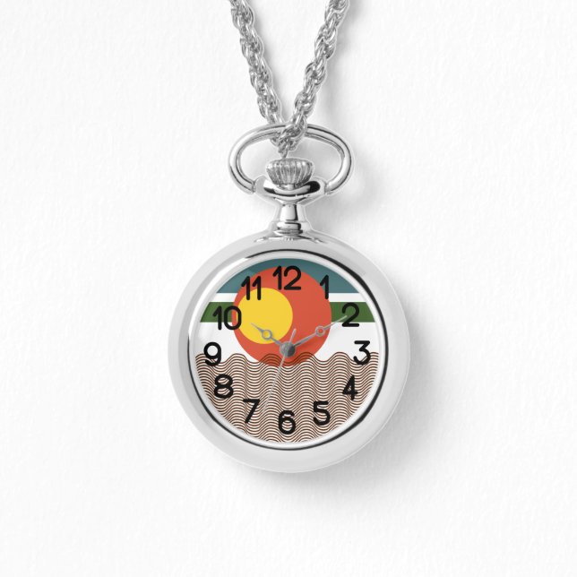 Abstract Sundown  Watch (Front)