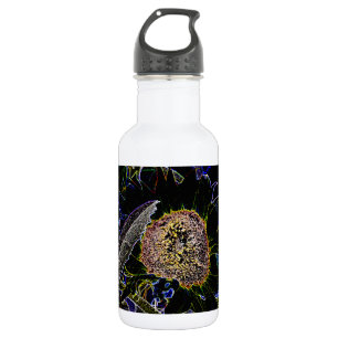 ABSTRACT SUNFLOWERS 532 ML WATER BOTTLE