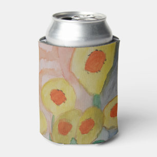 Abstract Sunflowers Can Cooler