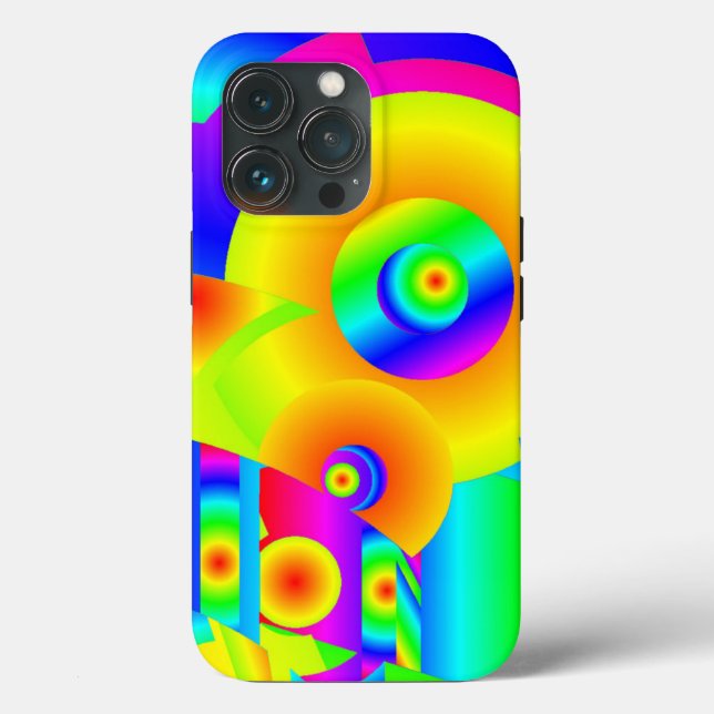 Abstract Sunflowers  Case-Mate iPhone Case (Back)