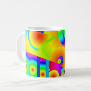 Abstract Sunflowers Coffee Mug