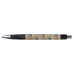 Abstract Sunflowers Pen