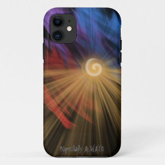 Abstract sunrise/sunset designer phone case