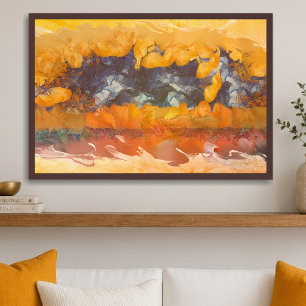 Abstract Sunset 0612 Art Print