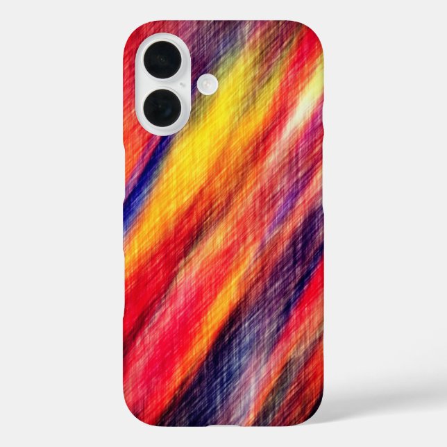 Abstract Sunset Art Colour iPhone Case (Back)
