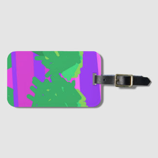 Abstract Sunset Luggage Tag