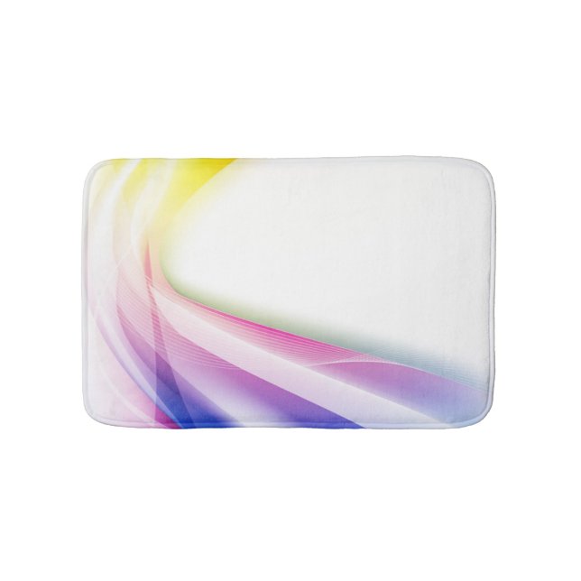 Abstract Swirl 1 Bath Mat (Front)