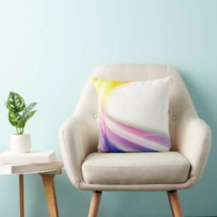 Abstract Swirl 1 Throw Pillow