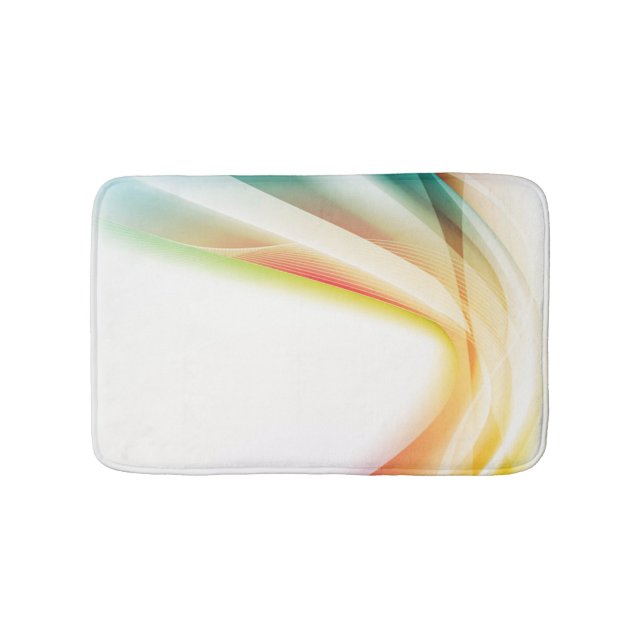 Abstract Swirl 2 Bath Mat (Front)
