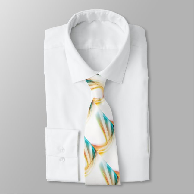 Abstract Swirl 2 Tie (Tied)