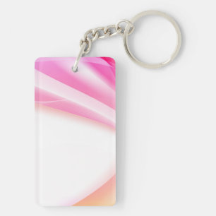 Abstract Swirl 3 Keychain