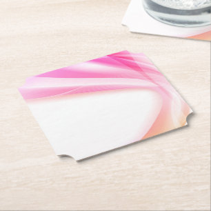 Abstract Swirl 3 Paper Coaster