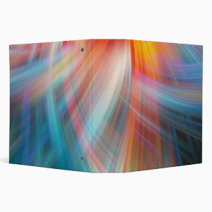abstract swirl binder