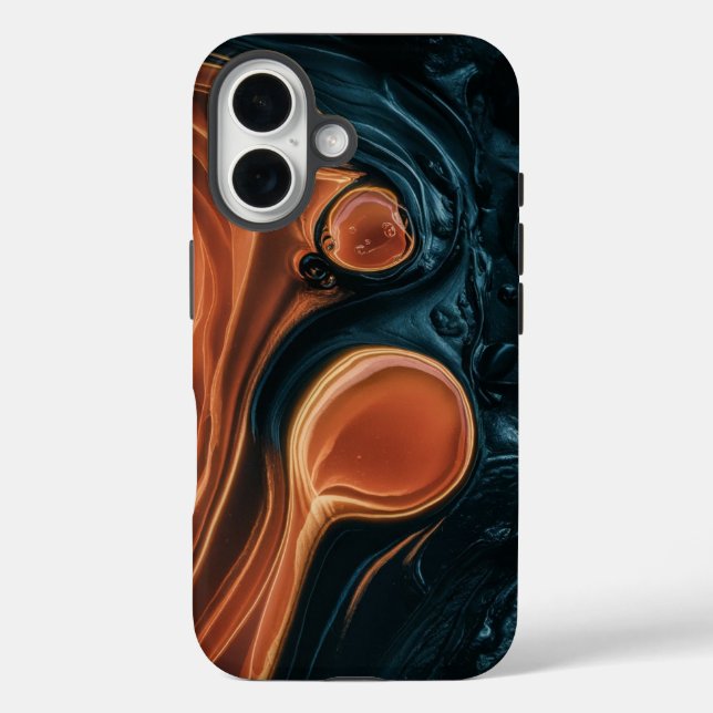 Abstract Swirl Case-Mate iPhone Case (Back)