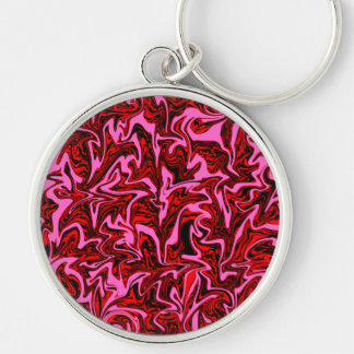 Abstract Swirl Keychain