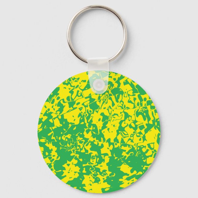 Abstract Swirl Keychain (Front)