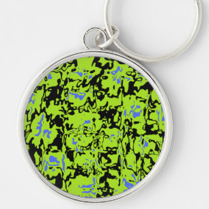 Abstract Swirl Keychain