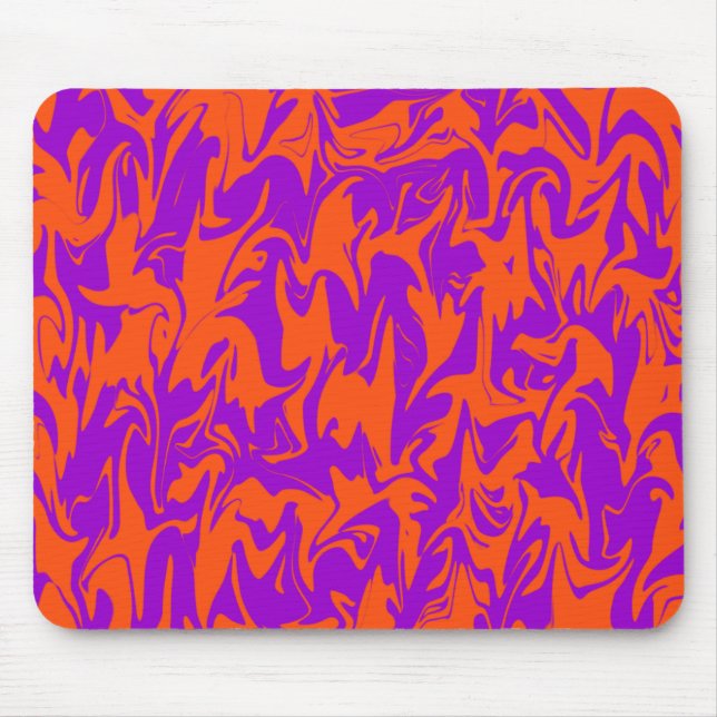 Abstract Swirl Mouse Pad (Front)