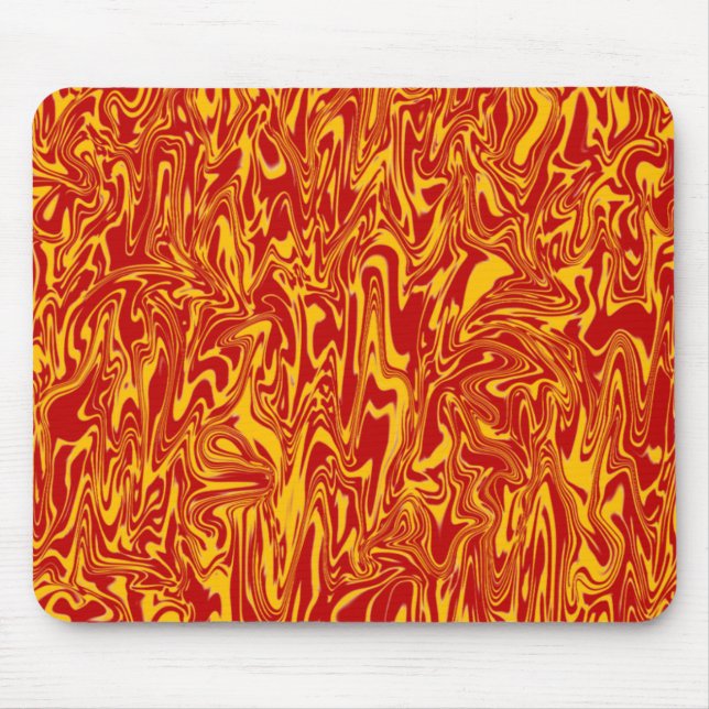 Abstract Swirl Mouse Pad (Front)