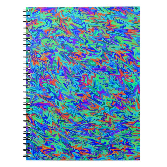 Abstract Swirl Notebook (Front)