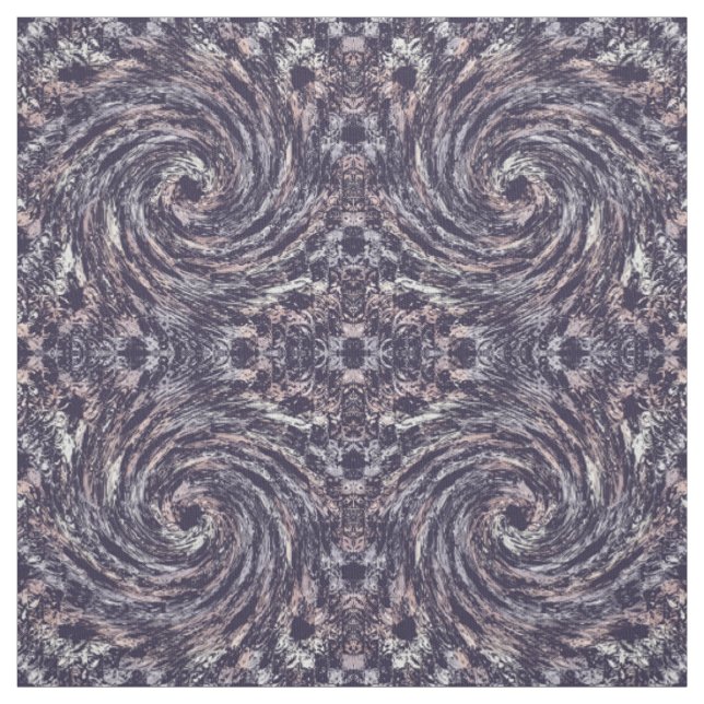 abstract swirl pattern fabric (Swatch)