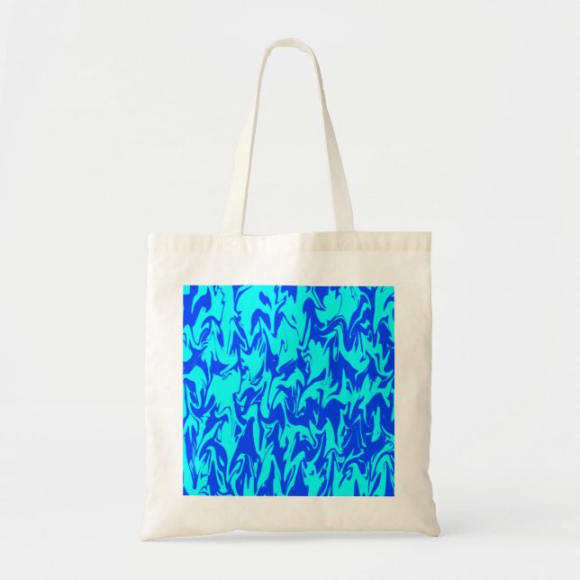 Abstract Swirl Tote Bag (Front)