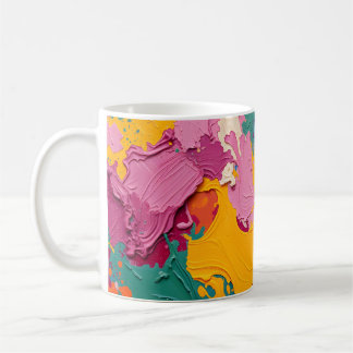 Abstract Swirling Coffee Mug