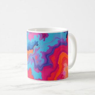 Abstract Swirling Coffee Mug