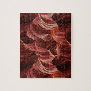 Abstract Swirling Pattern of Antelope Canyon Jigsaw Puzzle