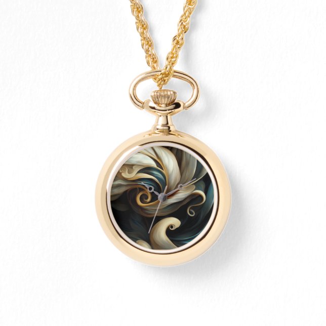 Abstract Swirls 4  Watch (Front)