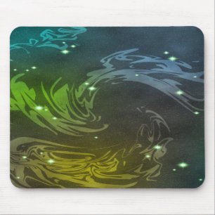 Abstract Swirls Mouse Pad