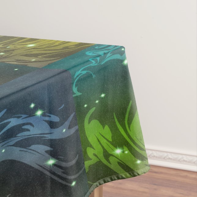 Abstract Swirls Tablecloth (In Situ)
