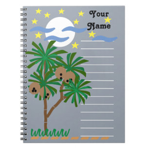 "Abstract Symbols" Stationery Notebook