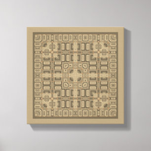 Abstract Symmetric Earth original wall art
