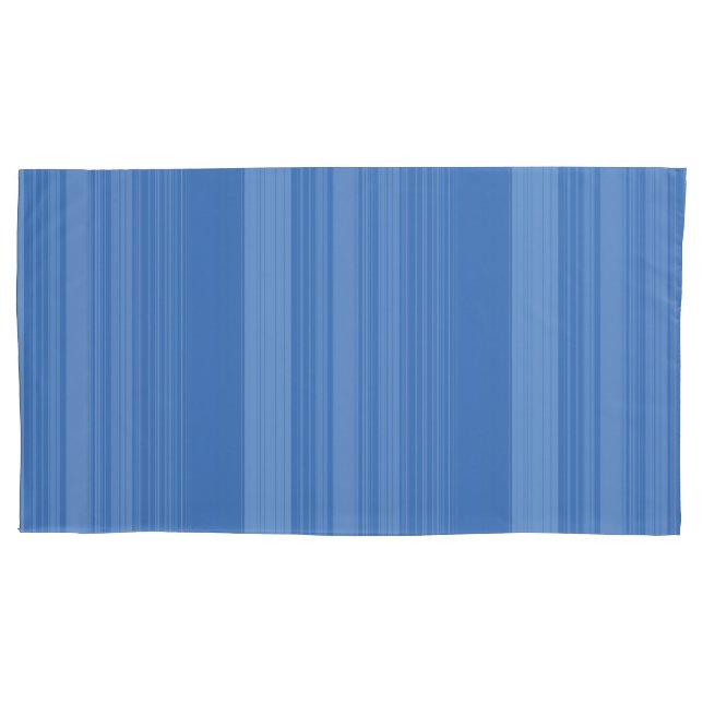 Abstract Symphony in Blue 3 Pillowcase (Front)