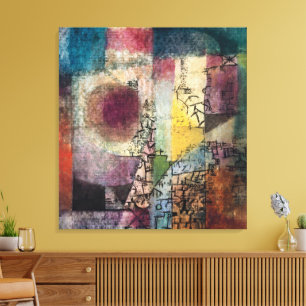 Abstract Symphony: Paul Klee’s Untitled Canvas Print