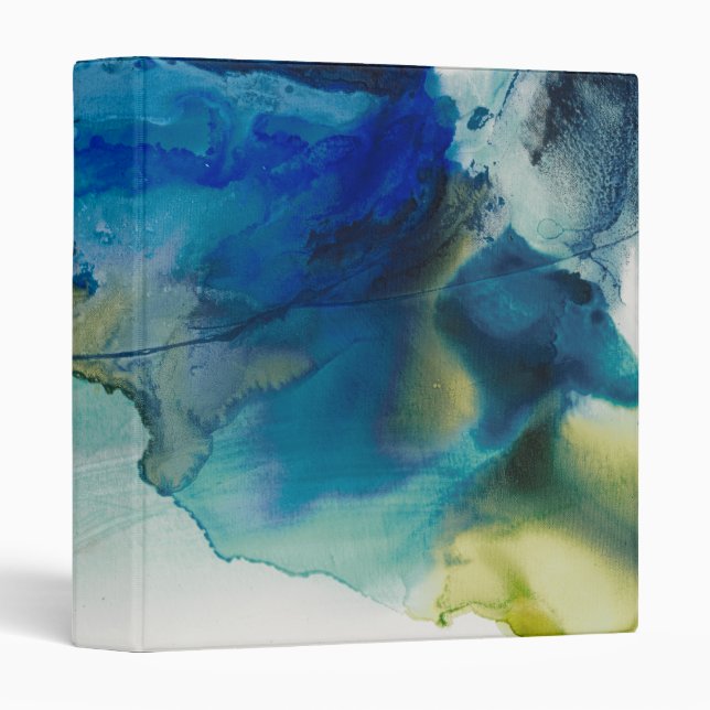 Abstract Terrain - Blue Binder (Front/Spine)