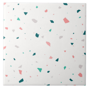 Abstract terrazzo texture flooring background tile