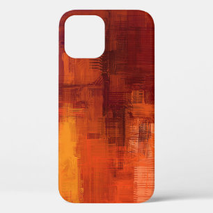 Abstract texture. 2d illustration. Expressive hand iPhone 12 Case