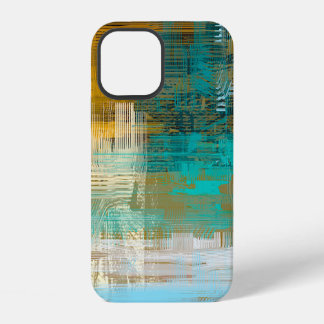 Abstract texture. 2d illustration. Expressive hand iPhone 12 Case