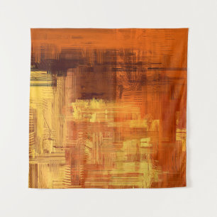 Abstract texture. 2d illustration. Expressive hand Tapestry
