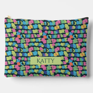 Abstract texture. accessory pouch