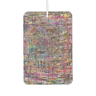 Abstract texture air freshener